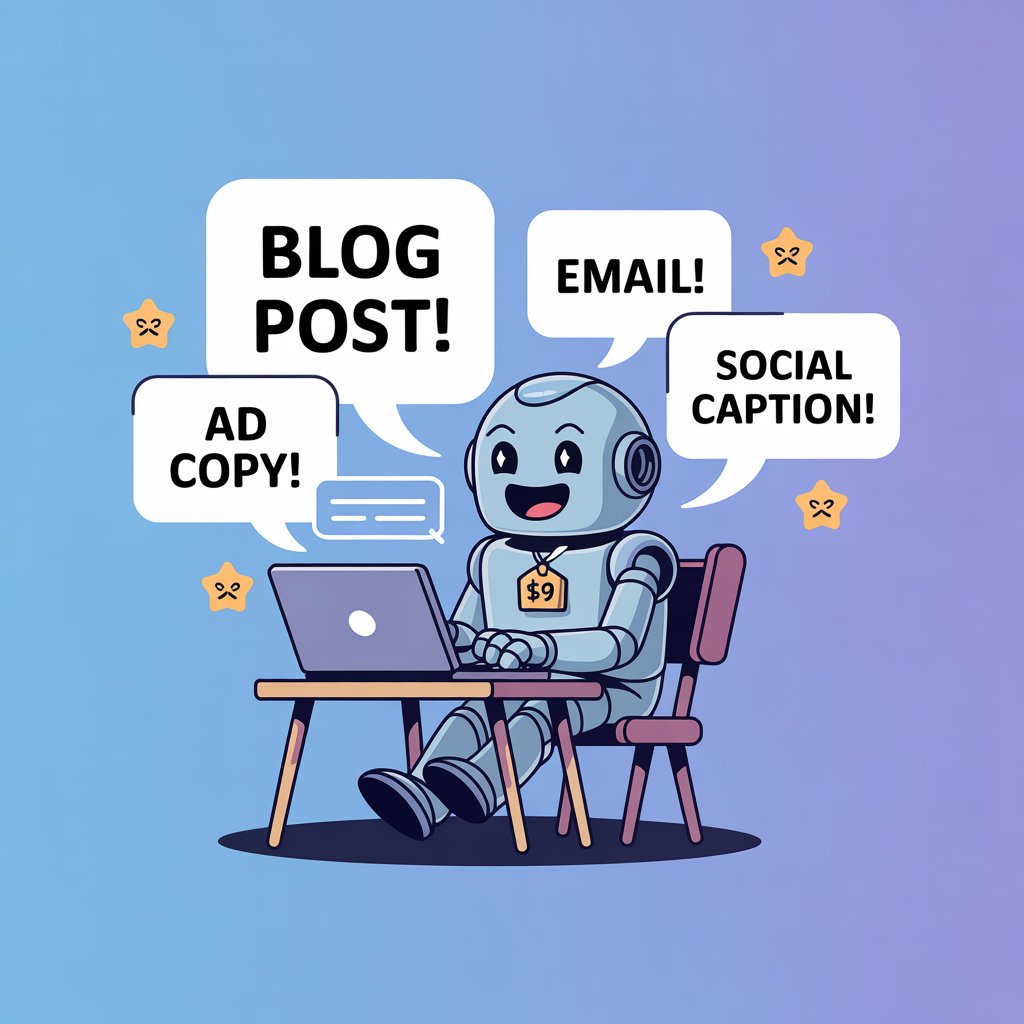 Rytr AI writing assistant — affordable robot content creator